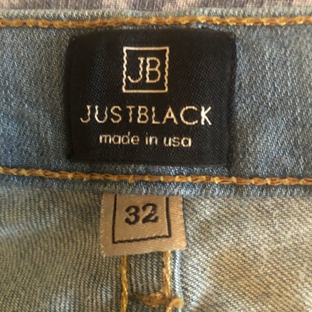 Just Black Distressed Size 32 Jeans!